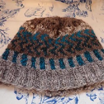 Knit wool cap Image